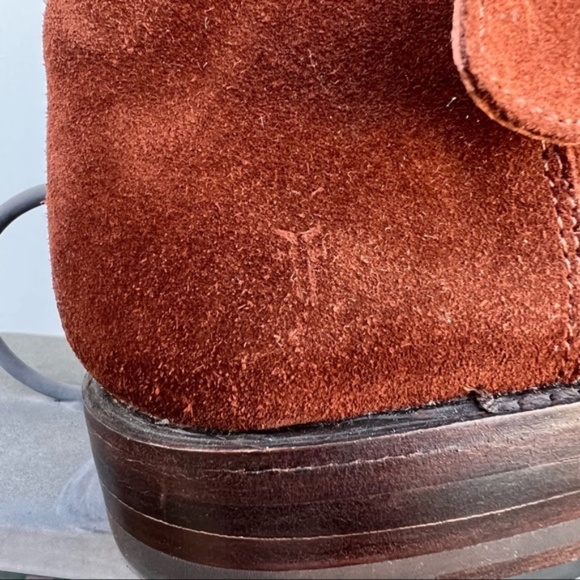 Frye Natalie Engineer Short Boots 6 - Picture 9 of 11